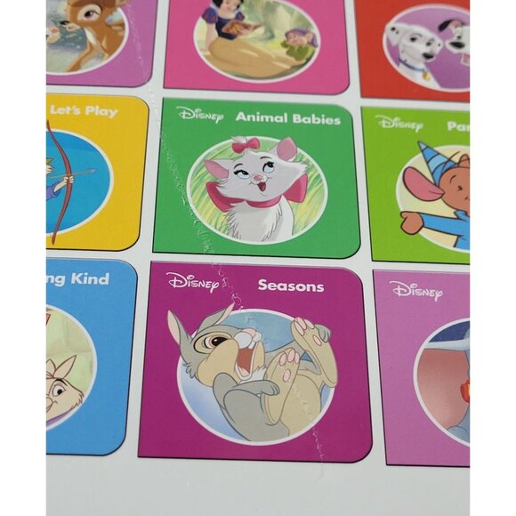 Pixar Disney Deluxe 24 Book Block Set Toddler Early Learner Reader Educational - Picture 5 of 8